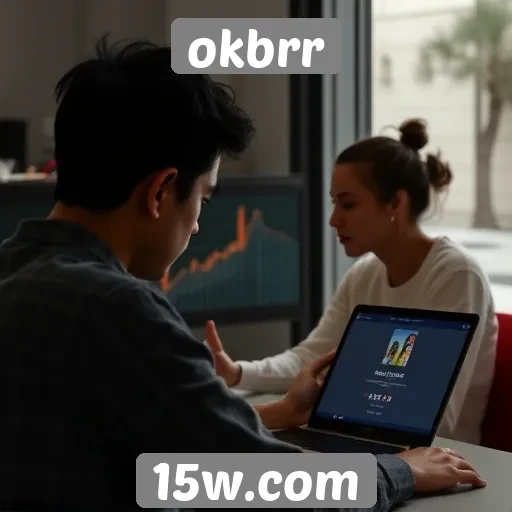 experiência do usuário no site okbrr é apresentada
